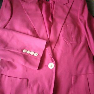 Ralph Lauren pink silk jacket